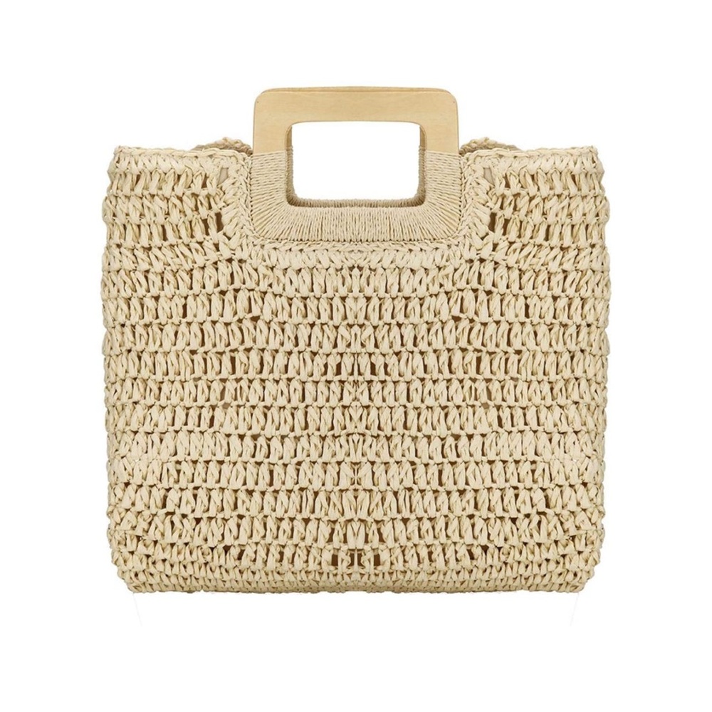 Raffia tote